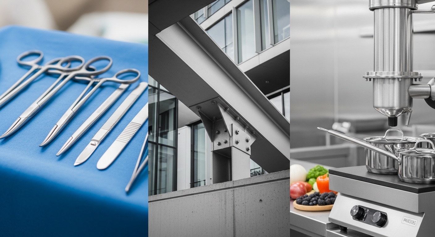 использование нержавеющей стали