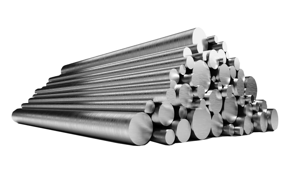 Круг нержавеющий (пруток) 145х6000 мм.  AISI 316Ti (08Х17Н13M2T) горячекатаный, матовый